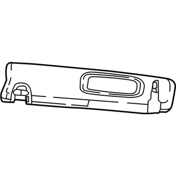Jeep Compass Sun Visor - 5SY89PS4AD