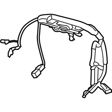 68449242AA Mopar Steering Wheel Wiring Illustration 1 of 1