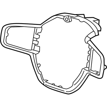 6WA73TX7AA Mopar Steering Wheel Bezel Illustration 1 of 1