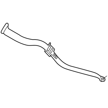 2009 Dodge Durango Seat Belt - 5HP641J3AI