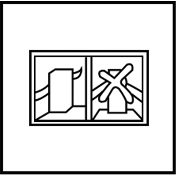 Mopar 5124356AA Label 5124356AA Mopar Label Illustration 1 of 1