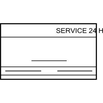5104450AA Mopar Label Illustration 1 of 1