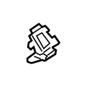 68298590AE Mopar GUSSET-REAR LOWER Illustration 1 of 1