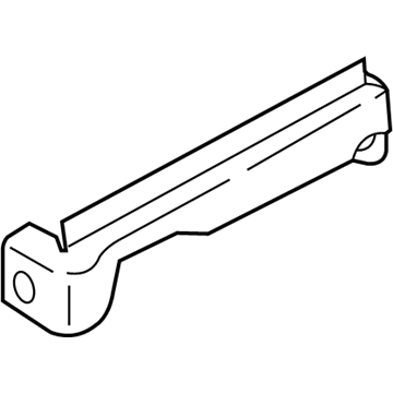 1BU251D1AA Mopar Seat Track Cover Illustration 1 of 1