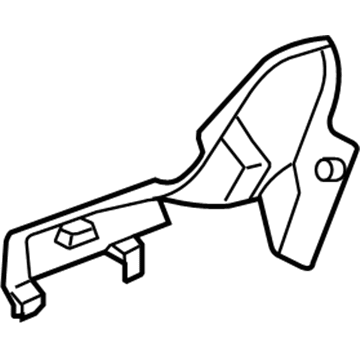 1BG411J3AA Mopar Seat Adjuster Shield Illustration 1 of 1