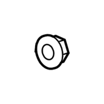 Mopar 5126237AA Hexagon Nut 5126237AA Mopar Hexagon Nut Illustration 1 of 1