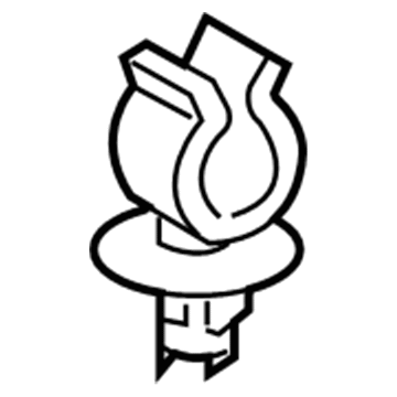 5125578AA Mopar RETAINER-Brake Line Illustration 1 of 1