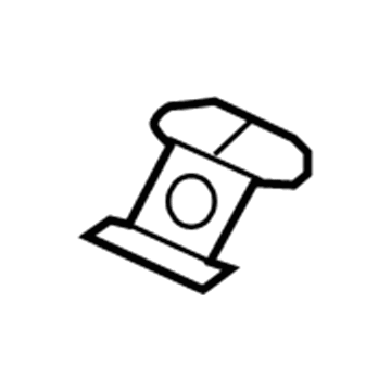 5076995AA Mopar Bracket-COWL PLENUM Illustration 1 of 1