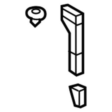 Mopar 5076701AB Tube-COWL PLENUM Drain 5076701AB Mopar Tube-COWL PLENUM Drain Illustration 1 of 1