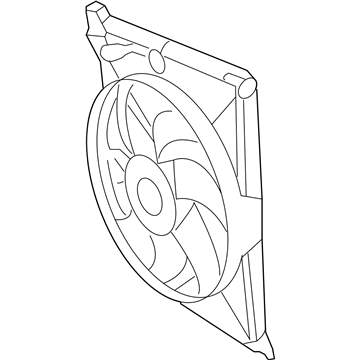 2009 Dodge Durango Fan Blade - 55361429AC