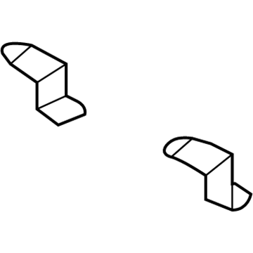 55057134AA Mopar Bracket-Fan Illustration 1 of 1
