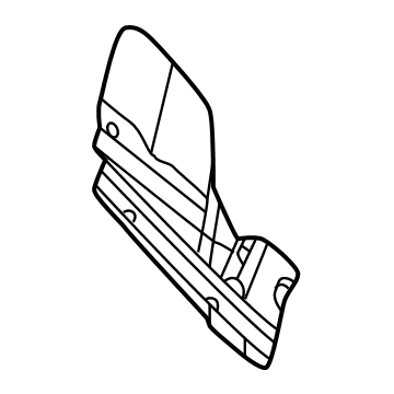55399273AE Mopar Shield-Brake & Fuel Line Illustration 1 of 1