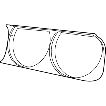 68259055AB Mopar Bezel-HEADLAMP Illustration 1 of 1