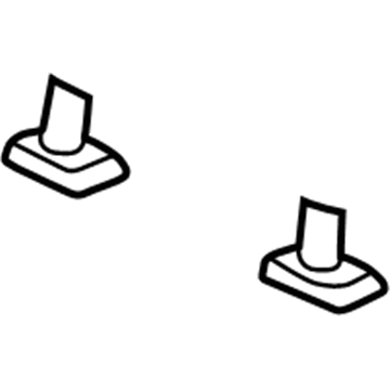 QX111BPAA Mopar Headrest Sleeve Illustration 1 of 1