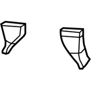 Chrysler Sebring Air Duct - 5058548AA