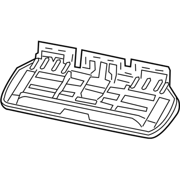 5143424AA Mopar Panel-Seat Cushion Base Illustration 1 of 1