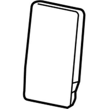 1BG801D5AA Mopar Rear Seat Center Armrest Illustration 1 of 1