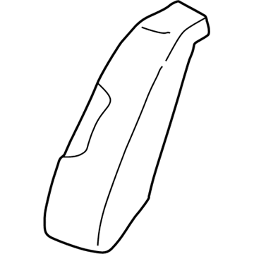 MR641576 Mopar Seat Back-Rear Seat Side Illustration 1 of 1