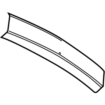 5067379AC Mopar Shelf Panel Reinforcement Illustration 1 of 1