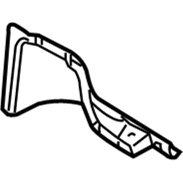 Mopar 5067466AB Panel-Shelf BULKHEAD 5067466AB Mopar Panel-Shelf BULKHEAD Illustration 1 of 1