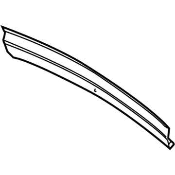 Mopar 5067357AA TROUGH-Drip 5067357AA Mopar TROUGH-Drip Illustration 1 of 1