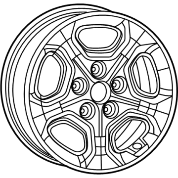 Jeep Gladiator Spare Wheel - 4755528AA