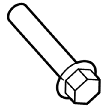 6508278AA Mopar Hexagon Flange Head Bolt Illustration 1 of 1