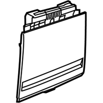 5RX05DX9AA Mopar Glove Box Door Illustration 1 of 1