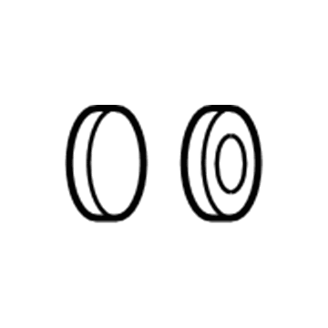 Mopar 5066384AA Cushion-Headphone 5066384AA Mopar Cushion-Headphone Illustration 1 of 1