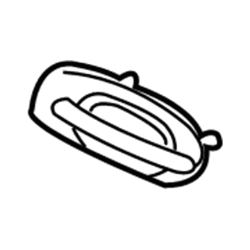 RP91ZKJAE Mopar Sliding Door Exterior Handle Illustration 1 of 1