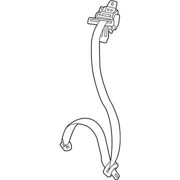 2002 Dodge Stratus Seat Belt - MR621695