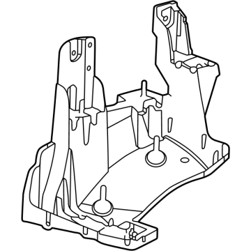 68545625AB Mopar BRACKET-AIR CLEANER Illustration 1 of 1
