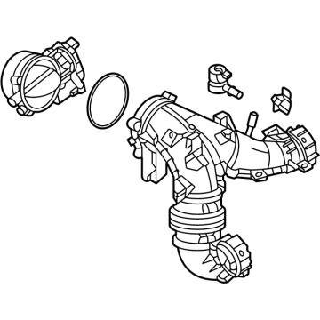 68460201AF Mopar Clean Air Duct Illustration 1 of 1