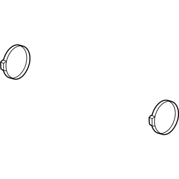 6513509AA Mopar Hose Clamp Illustration 1 of 1