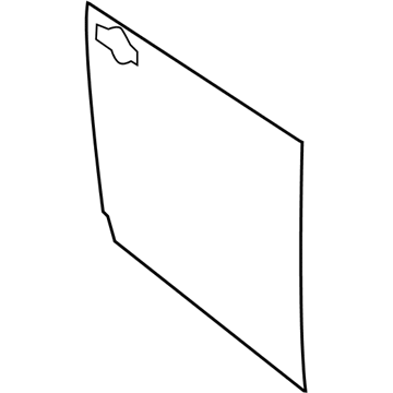 5076744AB Mopar Front Door Outer Repair Panel Illustration 1 of 1