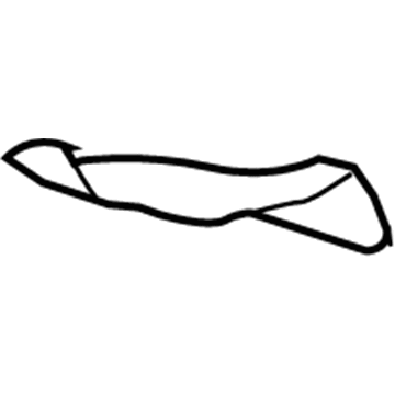 5140548AA Mopar Heat Shield Illustration 1 of 1