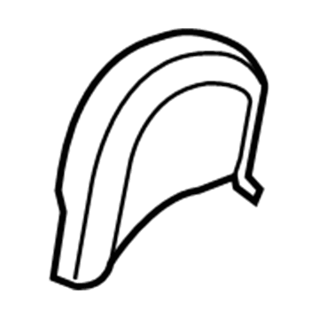 Mopar 1XT03LU5AA Seat Shield 1XT03LU5AA Mopar Seat Shield Illustration 1 of 1