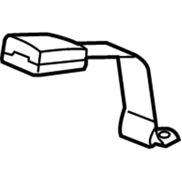 5HQ581J3AA Mopar Rear Inner Seat Belt Illustration 1 of 1