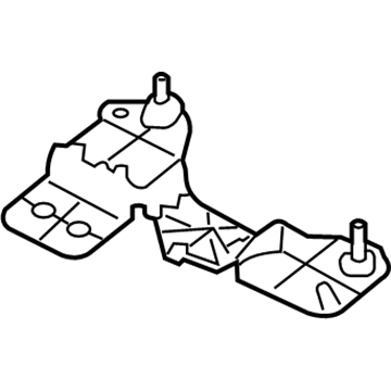 68024952AA Mopar Bracket-Air Bag Sensor Illustration 1 of 1