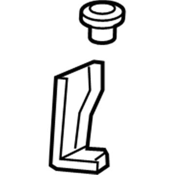 52022379AA Mopar Air Cleaner Bracket Illustration 1 of 1