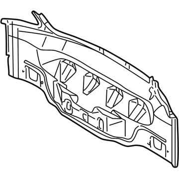 MR954952 Mopar Rear Panel Illustration 1 of 1