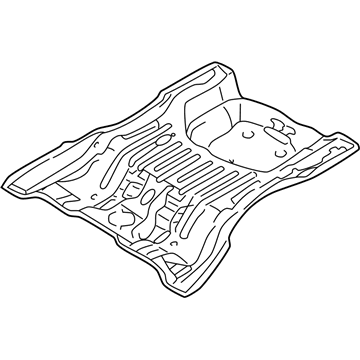 Dodge Stratus Floor Pan - MR376462