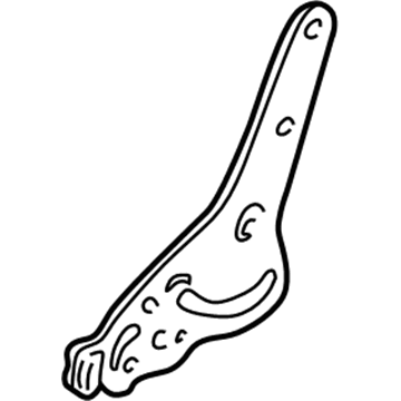 Mopar 5072023AA Front Seat Back Recliner 5072023AA Mopar Front Seat Back Recliner Illustration 1 of 1