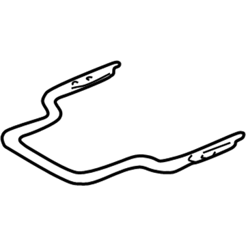 5072003AA Mopar Handle-Towel Bar Illustration 1 of 1