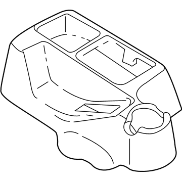 SJ861AZAA Mopar Floor Console Illustration 1 of 1