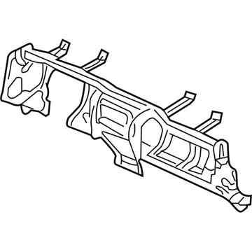 Mopar 55055936AB Frame Int-Instrument Panel 55055936AB Mopar Frame Int-Instrument Panel Illustration 1 of 1
