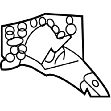 Mopar 1HA85XDVAA Panel 1HA85XDVAA Mopar Panel Illustration 1 of 1