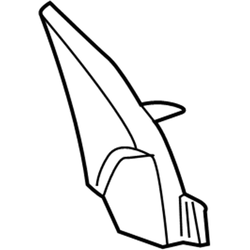 Dodge Ram 1500 Mirror Cover - 1HA43XDVAA