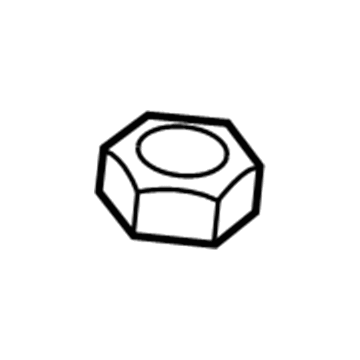 6507706AA Mopar Nut-Power Steering Gear Illustration 1 of 1