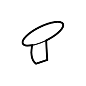 1HE44XDVAA Mopar Lock Knob Bezel Illustration 1 of 1